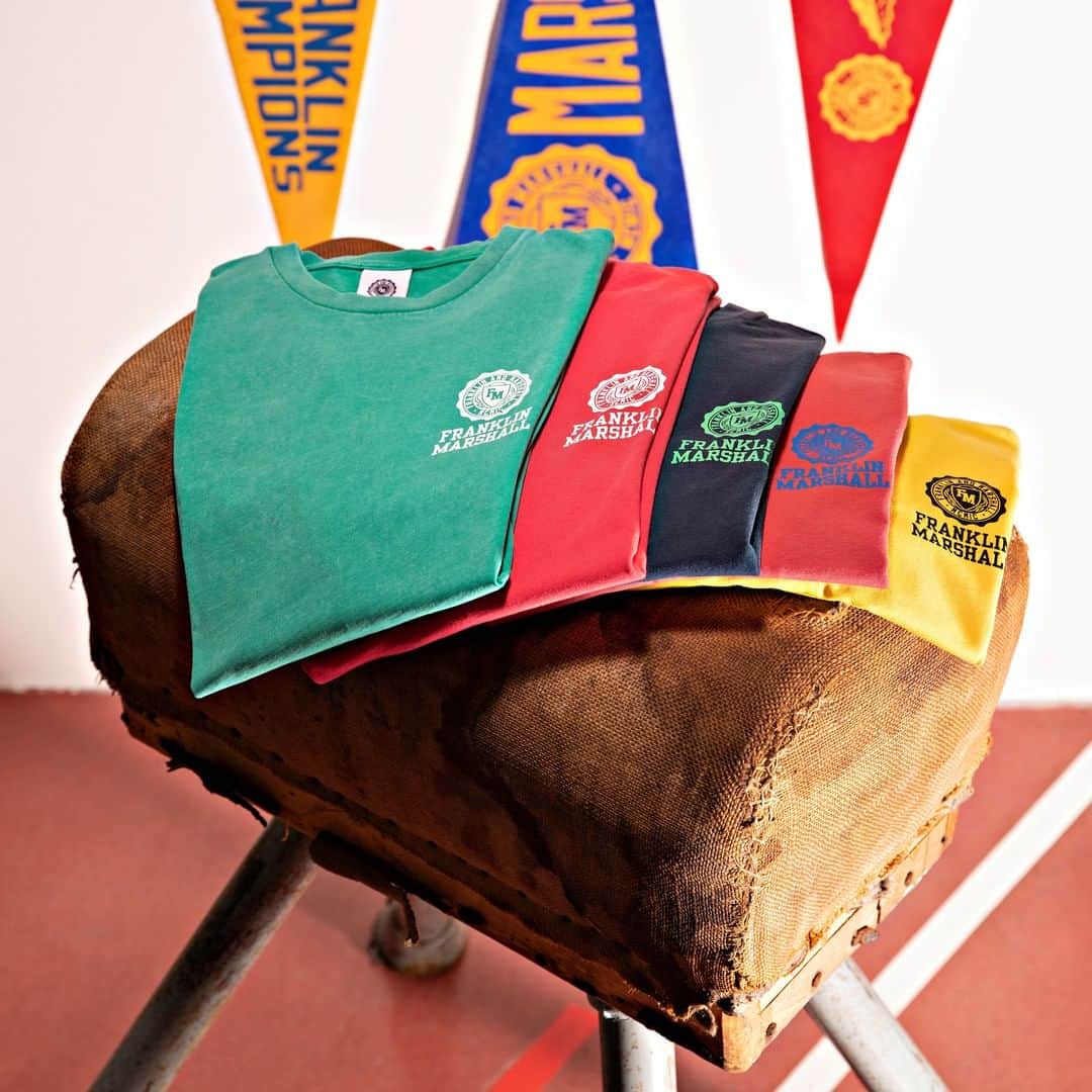 フランクリン&マーシャルのインスタグラム：「FRANKLIN & MARSHALL | SS2020 COLLECTION  Add some colour to your life!  #franklinandmarshall #newcollection #ss20 #tshirt」