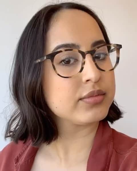 Warby Parkerのインスタグラム：「Talk about accurate! Our Virtual Try-On allows you to try on eyeglasses and sunglasses—seeing the realistic color, texture, and size of each style—with just an iPhone X (and all newer models). Download our app to get started!」