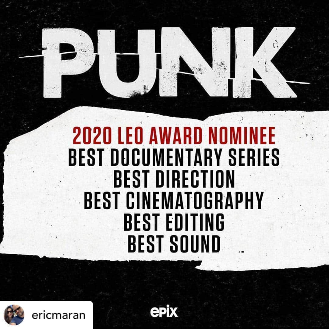 ジョンバルベイトスさんのインスタグラム写真 - (ジョンバルベイトスInstagram)「My PUNK documentary series just nominated for 5 Canadian film awards . Watch it on @Epix」5月22日 1時35分 - johnvarvatos