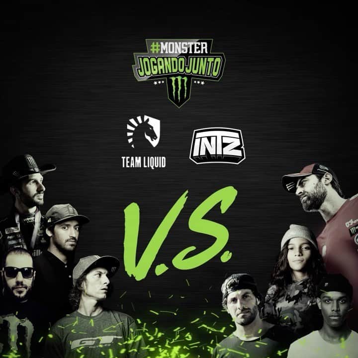 ケビン・ホーフラーのインスタグラム：「TROPINHA DO FREE FIRE, MARCA NA AGENDA! 📆 👀  Dia 28 de Maio vai rolar o #MonsterJogandoJunto, um contra-squad promovido pela @monsterenergy que reunirá atletas de diversas modalidades da família Monster em nome do bem, buscando ajudar o próximo através do nosso já conhecido Free Fire! 🙅🔥 Serão dois times, um treinado por nós, da Cavalaria da Team Liquid, e outro que será treinado pela galera da INTZ! 🏆  Nosso time MONSTRO conta comigo , @fbadaui, @leandro_overall e @joaobarion  E vamos jogar contra: @atilaabreu51, @rayssalealsk8, @fredkyrillos e @gabrielfortunat!  A transmissão acontecerá no canal oficial da Team Liquid na Twitch 👉Twitch.tv/teamliquid  TODA a premiação será destinada para a caridade, sendo assim, todos saem ganhando! 👏👏👏 Contamos com a sua presença, a galera já está treinando e vocês vão se surpreender! 🔥😎 #EuSouLIQUID 🇧🇷 #MonsterEnergyBR ⚡ #CrushQuarantine 👊」