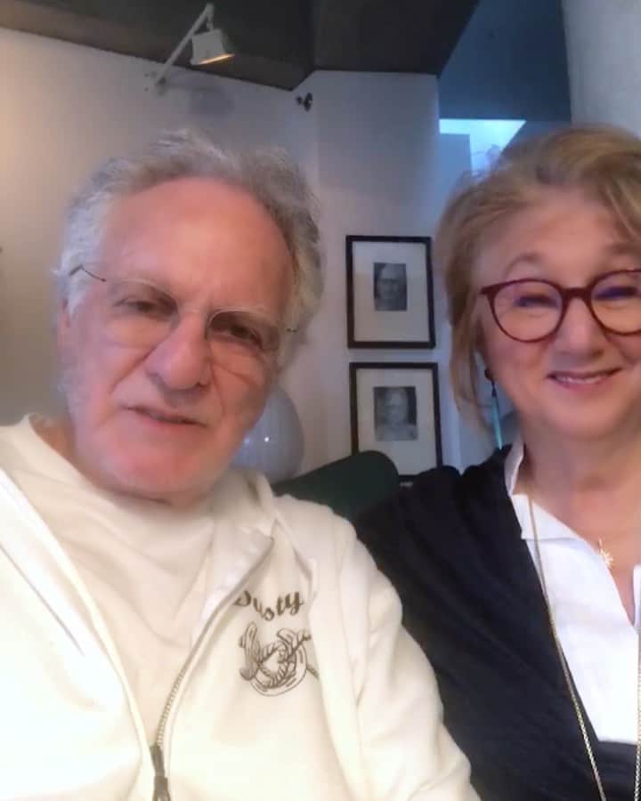 Saks Fifth Avenueのインスタグラム：「REFLECTIONS WITH. . .@davidyurman and his wife Sybil as they take the extra time at home to design, take a deep breath and stay inspired by the beauty and hopefulness of NYC. #SaksAtHome」