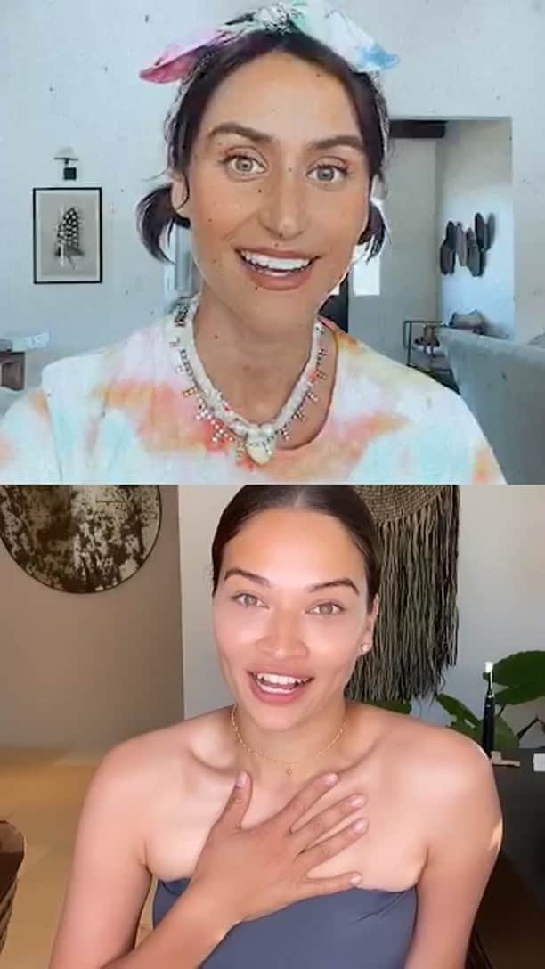 ダニジョーのインスタグラム：「@danielleasnyder and @shaninamshaik talk everything from mental health, bullying, divorce, miscarriage, marriage and babies!! Enjoy the intimate and candid convo between these two and be sure to check out Shanina’s series called Wellness Wednesdays on her IGTV 💞」