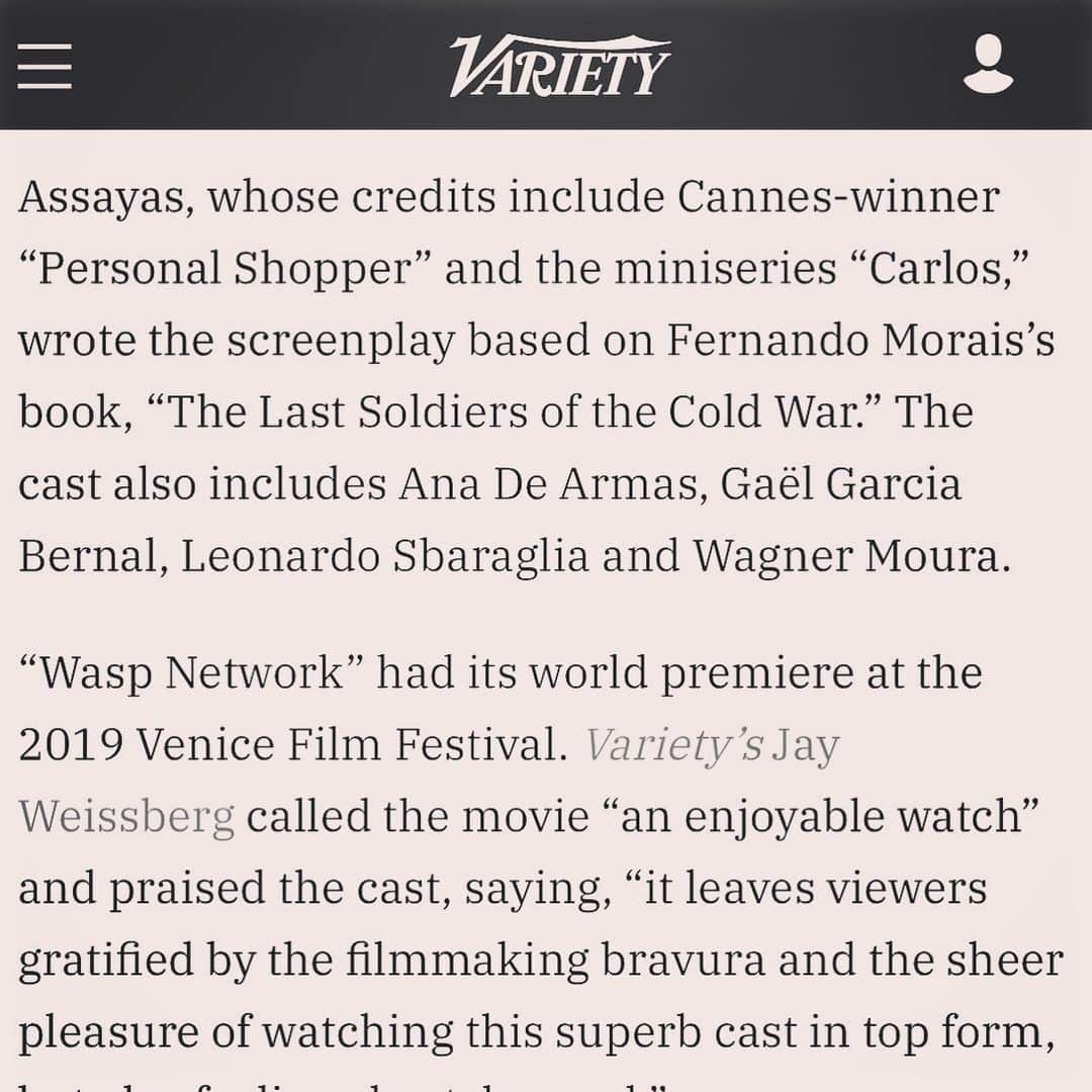 ペネロペ・クルスさんのインスタグラム写真 - (ペネロペ・クルスInstagram)「@netflix @variety #waspnetwork #redavispa #olivierassayas @edgarramirez25 @gaelgarciab @ana_d_armas @leosbaraglia #wagnermoura #junio」5月22日 2時28分 - penelopecruzoficial