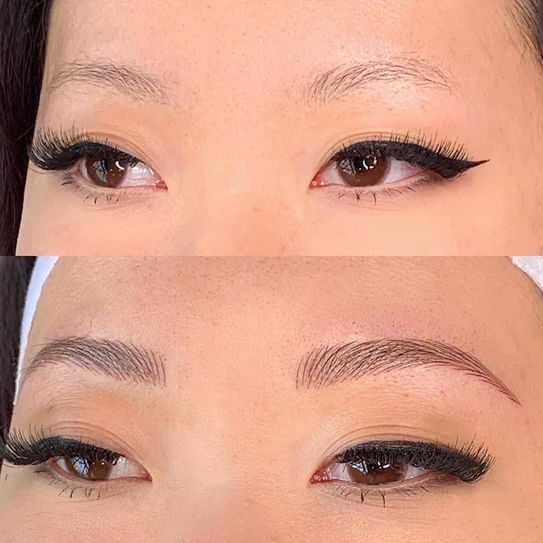 Haley Wightさんのインスタグラム写真 - (Haley WightInstagram)「Missing this so much and hoping we can get back to work soon 💜  Interested in getting Microblading by me? I still have a couple spots left for June! Just call the studio at (971)337-5401 or visit our website at studiomeraki.net 😊 . . #microblading #cosmetictattoo #brows #eyebrows #portland #oregon #microbladedeyebrows #microbladed #meraki #ombrebrows #microblade #portlandmicroblade #portlandmicroblading #oregonmicroblade #oregonmicroblading」5月22日 3時46分 - cosmobyhaley