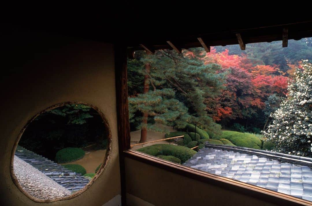 Michael Yamashitaさんのインスタグラム写真 - (Michael YamashitaInstagram)「Living art: much like a photograph, framing is essential to garden design and appreciation. A Japanese garden designer will “prescribe” the view of the garden through the use of architectural elements like windows and paper shoji screens, often indicating to the visitor the optimum spot for viewing. The designers intend observers to see the gardens at specific angles insuring that the details of the garden will not be missed and providing intimacy. In the last photograph, one section of the garden at Adachi Museum, is permanently showcased in a picture frame hung around a window to be viewed from the inside of the building as a masterpiece of living art. #japanesegardendesign #japanesegarden #livingart #prescribedviews」5月22日 4時11分 - yamashitaphoto