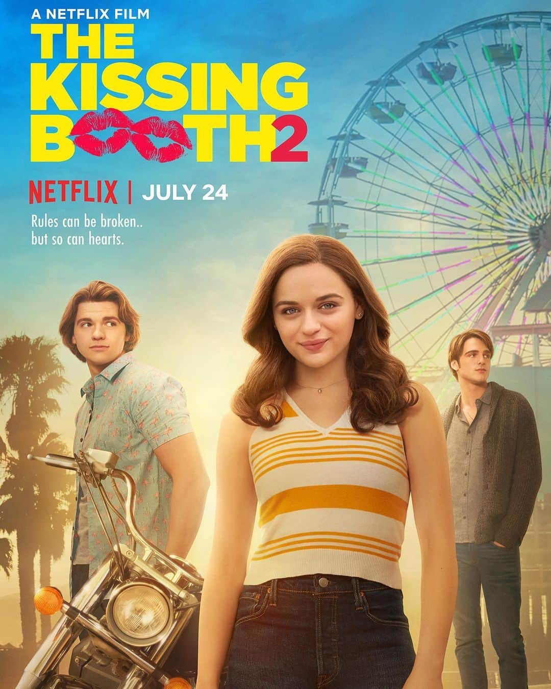 ジョーイ・キングさんのインスタグラム写真 - (ジョーイ・キングInstagram)「The Kissing Booth 2. Coming to Netflix on July 24th. DROP ME SOME KISSES IF YOU ARE PUMPED!!💋💋」5月22日 9時04分 - joeyking