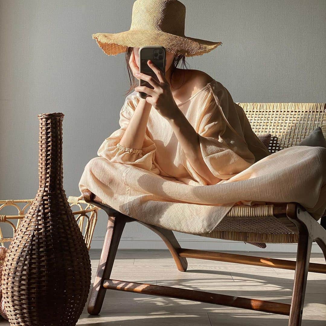 美生のインスタグラム：「👒﻿ ﻿ ﻿ ﻿ #myhome﻿ #donobanadore﻿ #donobanstaffsnap」
