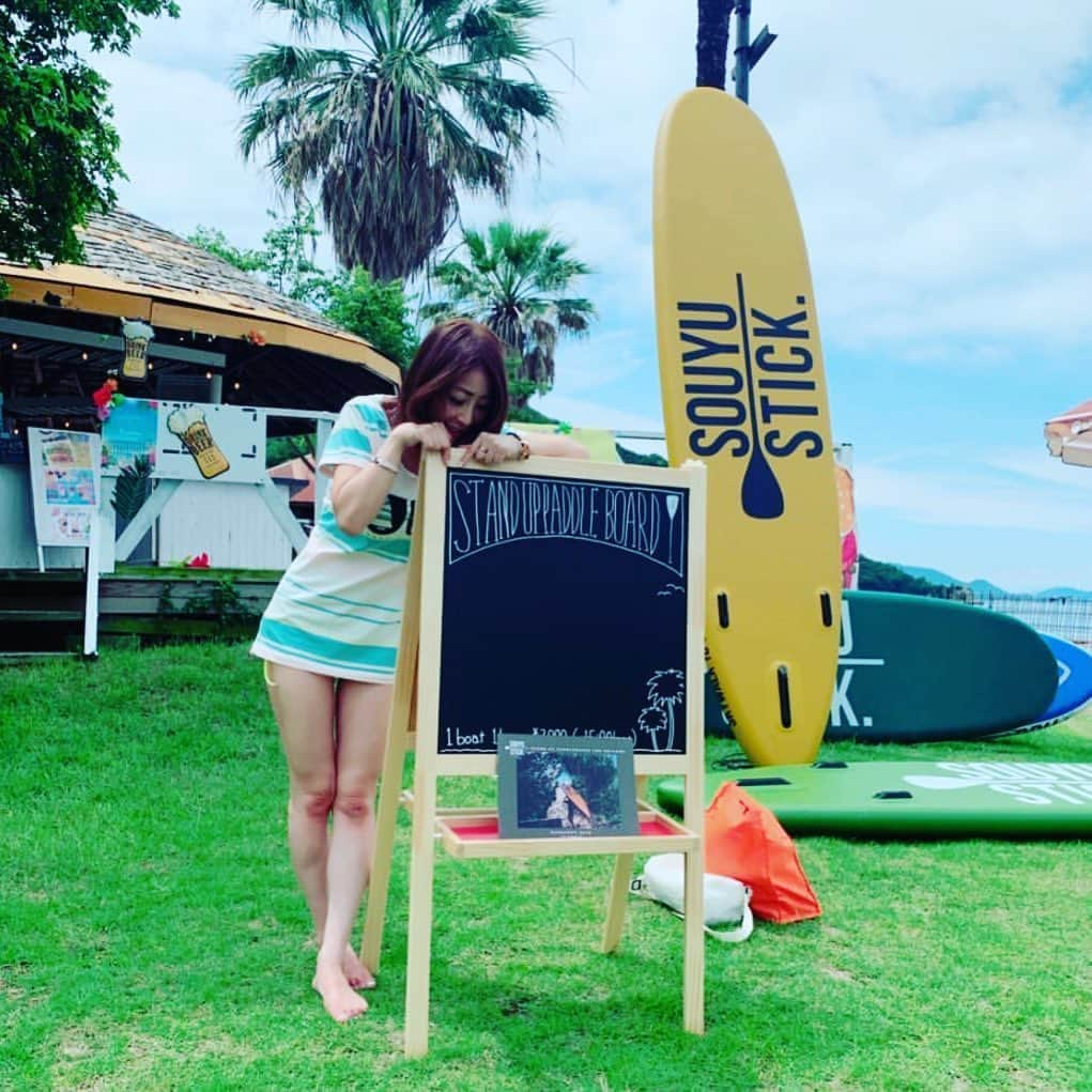 水田真依子さんのインスタグラム写真 - (水田真依子Instagram)「#sup#souyustick#海好き#スケボーライフ#ママ#水田真依子 #waikiki #illustration #レア  #pairs #himagine #h_imagineartworks #ひまじん #panderfool #夢 #fun #ドライブ #ゲーム #barcelonalife #movie #フットサル #ランニング #車 #イラストレーションファイル」5月22日 15時58分 - maikosebasu