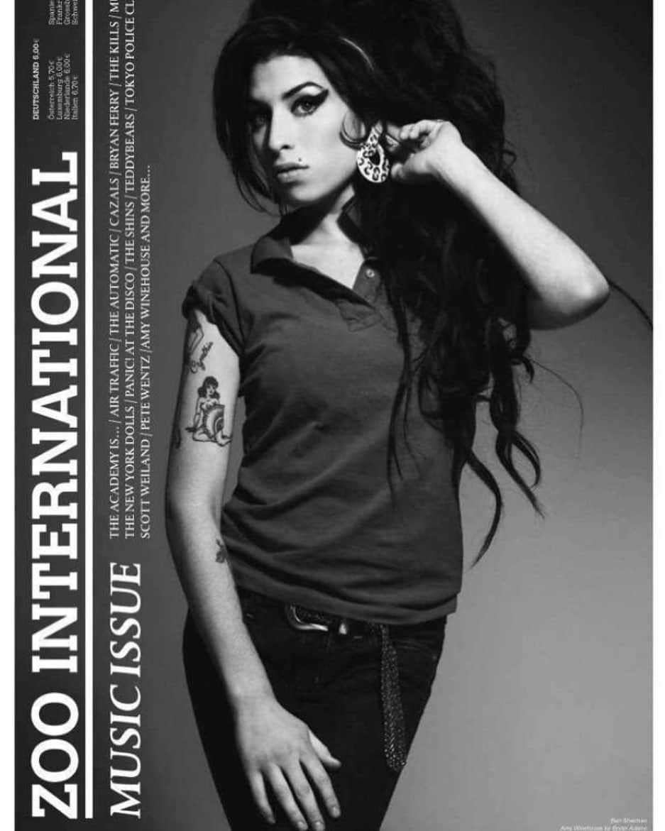 ZOO Magazineさんのインスタグラム写真 - (ZOO MagazineInstagram)「ZOO magazine, Archive.  For our Music Issue we had the pleasure of working with great Artist. One of them was Amy Winehouse. Photographed by Bryan Adams.  #zoomagazine #zoomagazinephotography #zoomagazinearchive #zoomagazinemusicissue #amywinehouse #bryanadams #musicissue」5月22日 20時36分 - zoomagazine