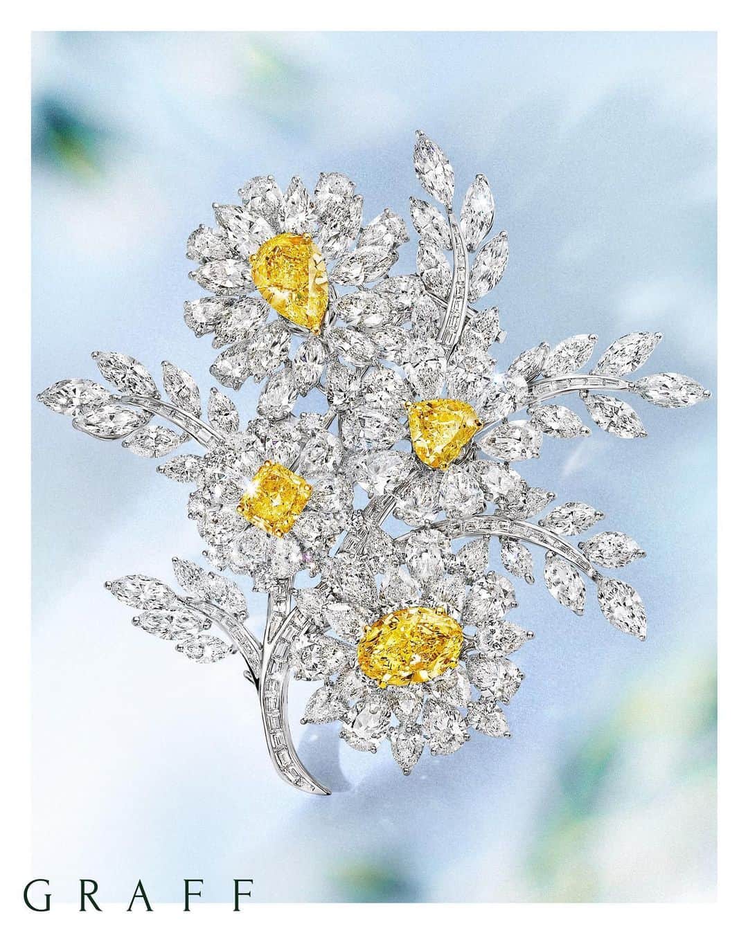 Graffさんのインスタグラム写真 - (GraffInstagram)「Spirit of Spring | Discover Graff's legacy of creating magnificent brooches. 1. A floral design showcasing four exceptional vivid yellow diamonds.  2. The famous 'Hair & Jewel' image commissioned by Mr Graff in 1970.  3. A unique floral brooch from 1980 showcasing an unparalleled collection of vivid pink diamonds.  4. Exquisite figurative brooches are a speciality of Graff.  5. A sculptural floral brooch embracing an incredibly rare collection of coloured diamonds. ⠀⠀⠀⠀⠀⠀⠀⠀⠀ ⠀⠀⠀⠀⠀⠀⠀⠀⠀ ⠀⠀⠀⠀⠀⠀⠀⠀⠀ ⠀⠀⠀⠀⠀⠀⠀⠀⠀ ⠀⠀⠀⠀⠀⠀⠀⠀⠀ ⠀⠀⠀⠀⠀⠀⠀⠀⠀ ⠀⠀⠀⠀⠀⠀⠀⠀⠀ ⠀⠀⠀⠀⠀⠀⠀⠀⠀ ⠀⠀⠀⠀⠀⠀⠀⠀⠀ ⠀⠀⠀⠀⠀⠀⠀⠀⠀ ⠀⠀⠀⠀⠀⠀⠀⠀⠀ ⠀⠀⠀⠀⠀⠀⠀⠀⠀ ⠀⠀⠀⠀⠀⠀⠀⠀⠀ ⠀⠀⠀⠀ #GraffDiamonds #HighJewelry #SpiritofSpring #FallinLoveWithGraff」5月22日 21時22分 - graff