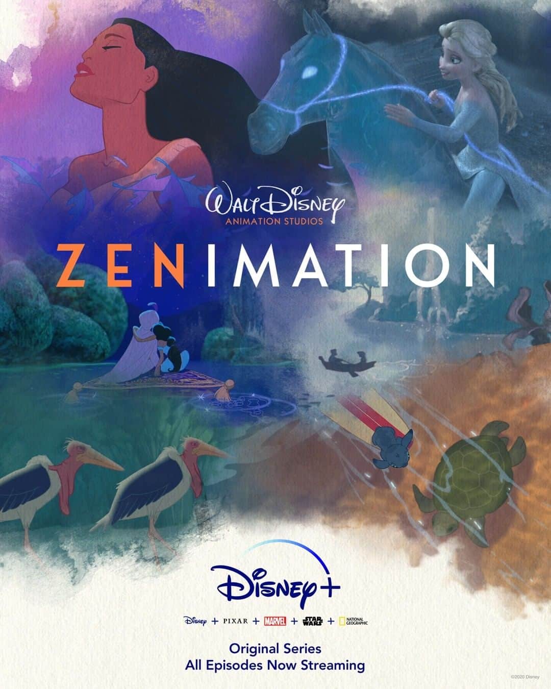 ウォルト・ディズニー・アニメーション・スタジオズさんのインスタグラム写真 - (ウォルト・ディズニー・アニメーション・スタジオズInstagram)「An animated soundscape experience awaits. All episodes of Disney Animation’s #Zenimation, an Original Series, now streaming on #DisneyPlus.」5月22日 21時55分 - disneyanimation