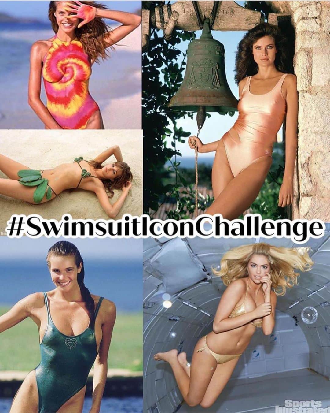 ペトラ・ネムコバさんのインスタグラム写真 - (ペトラ・ネムコバInstagram)「🚨 Challenge Alert! Check out this new fun challenge from #siswimsuit editor @mj_day. Recreate these iconic #SportsIllustrated #Swimsuit moments AT HOME! Be sure to tag @si_swimsuit and #SwimsuitIconChallenge and you get the chance to be featured at @si_swimsuit. 💥  Swipe to see probably one of the most #sustainable #swimwear ever = just🌵. Thumbs up to those who will dare to recreate this #SustainableFashion look! I guess you could try with anything green at home like lettuce 🥬. I leave it to your imagination. 😆  #FlashbackFriday 📸 @walteriooss」5月22日 22時10分 - pnemcova