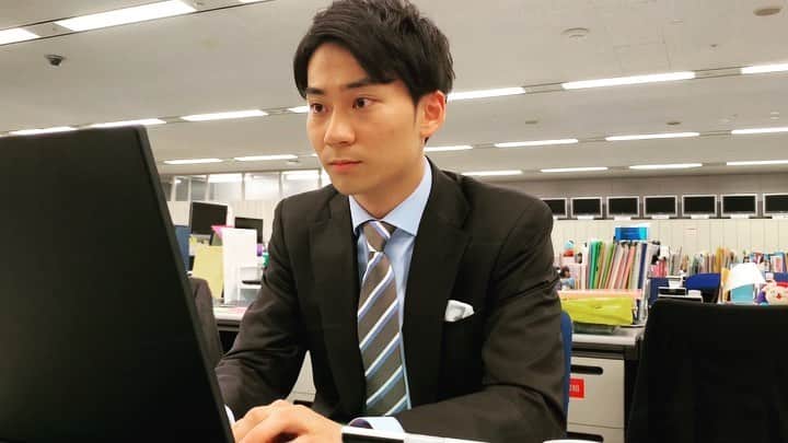 のインスタグラム：「🧑🏻‍💻﻿ 男性アナ定点観測。﻿ ﻿ #フジテレビアナウンサー﻿ #今湊敬樹﻿﻿ #おっぱお﻿ ﻿」