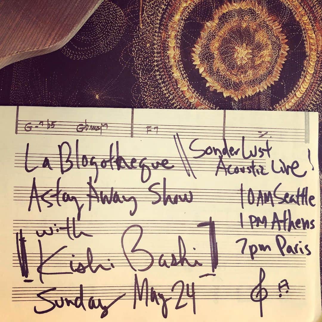 Kishi Bashiさんのインスタグラム写真 - (Kishi BashiInstagram)「Hey guys! This Sunday at 1pm EST I’m taking over @blogotheque IG Live to do Sonderlust Acoustic Live! Go over there to see it:  That’s // 10am LosAngeles// 1pm NYC // 7pm Paris!」5月22日 23時24分 - kishi_bashi