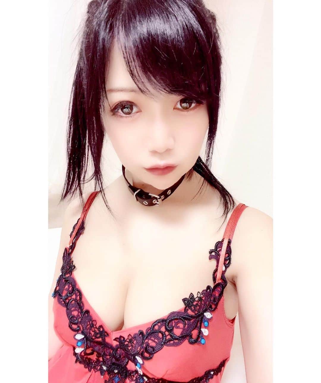 AV　首輪 上野菜穂さんのインスタグラム写真 - (上野菜穂Instagram)「誰か飼って下さい🐱 #上野