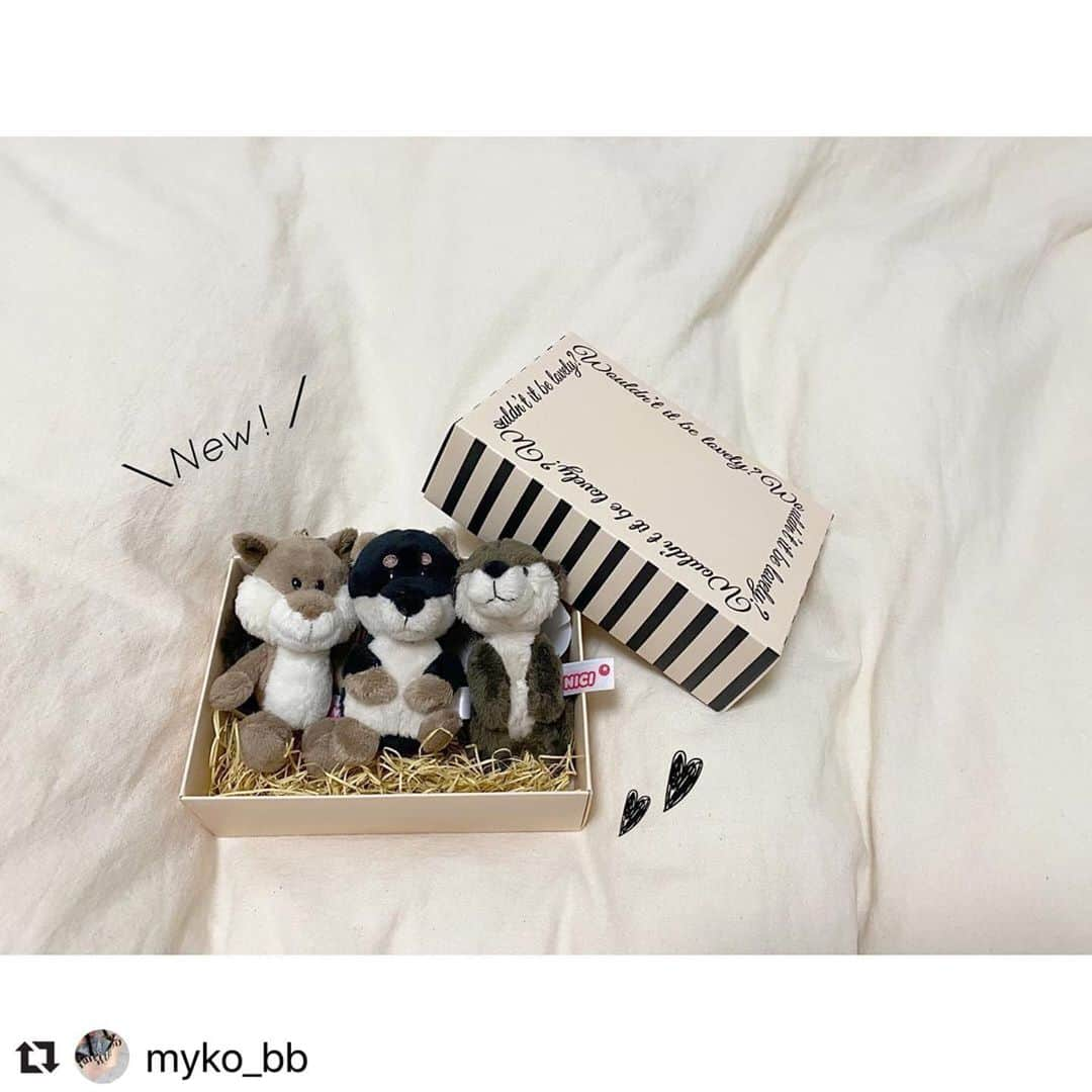 NICI JAPANさんのインスタグラム写真 - (NICI JAPANInstagram)「#Repost @myko_bb with @make_repost ・・・ #nici に新しいお友達🐿 ' ' 「nici キーリング」 by @nici_japan ' ドイツのぬいぐるみブランド🇩🇪 ' 二子玉川店に、新しく リス、クロシバ、カワウソ の3種類をお迎えしました！ (かわいい、、、) ' ' 店頭にはすでにたっくさんの お友達が揃っています🐰 ' プロフィール欄のURLから、 公式webサイトへ飛べます✈︎✈︎✈︎ ' *・。*・。*・。*・。*・。*・。*・。 公式アカウント @birthday_bar  @actually_official  @cuisine_habits  公式webサイト https://birthdaybar.jp  #バースデイバー　#birthdaybar #birthdaybarandkitchen #バースデイバーアンドキッチン二子玉川 #ギフトといえばバースデイバー #ギフトのセレクトショップ #ファッションを贈ろう #おしゃれは小物から #おうちでギフト選び #雑貨屋さん #ギフトショップ #雑貨好きな人と繋がりたい　 #毎日が誕生日　#自分ギフト #ご褒美ギフト　#いつもありがとう #好きなものに囲まれた暮らし #置き画 #followforfollowback  #nici #kawaii #キーホルダー #ニキ」5月23日 0時34分 - nici_japan