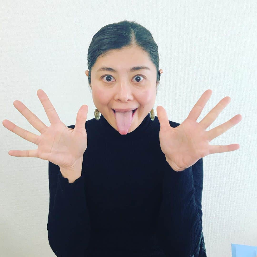 間々田佳子のインスタグラム：「思い切りが大事‼️ #間々田佳子  #コアフェイストレーニング」