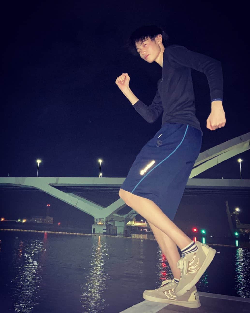 窪塚愛流さんのインスタグラム写真 - (窪塚愛流Instagram)「久しぶりに走ってきました。٩(¨ )ว=͟͟͞͞」5月23日 4時17分 - airu_kubozuka