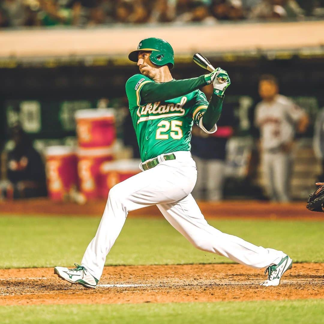 オークランド・アスレチックスさんのインスタグラム写真 - (オークランド・アスレチックスInstagram)「The East Bay kid taking residence in the Town’s right field. #RootedInOakland」5月23日 6時28分 - athletics