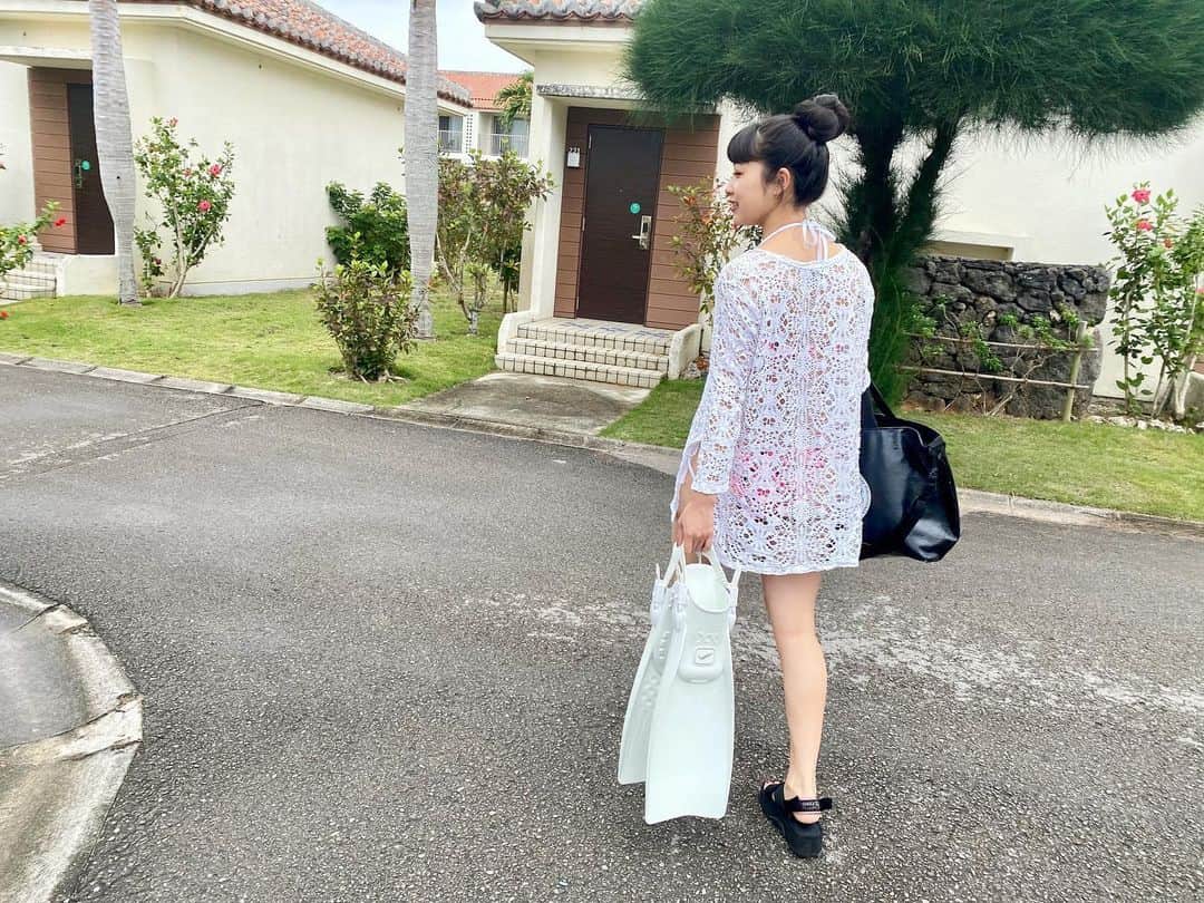 岩本憧子のインスタグラム：「. 気付けばもうすぐ6月！ . 元々、このぐらいのタイミングで2週間ほど沖縄行きたいなぁて思ってた事を思い出した😂 . それは叶わないけど今は今で楽しい😊！ . . #202003 #gulldiving」