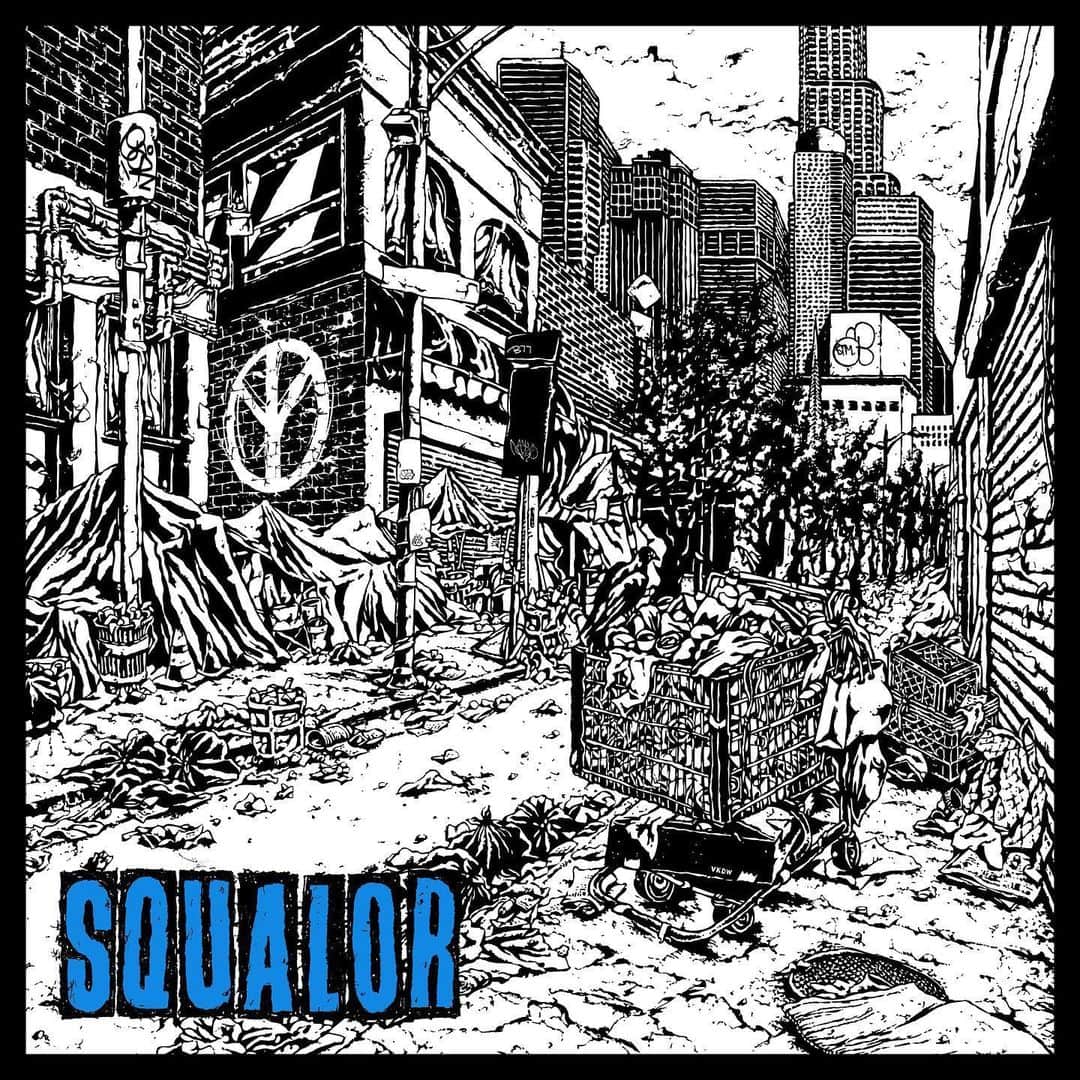 ヴェルディさんのインスタグラム写真 - (ヴェルディInstagram)「Trash Talk new EP "Squalor"  produced by @kennybeats  designed by VK design🔥✌️😆」5月23日 9時12分 - verdy