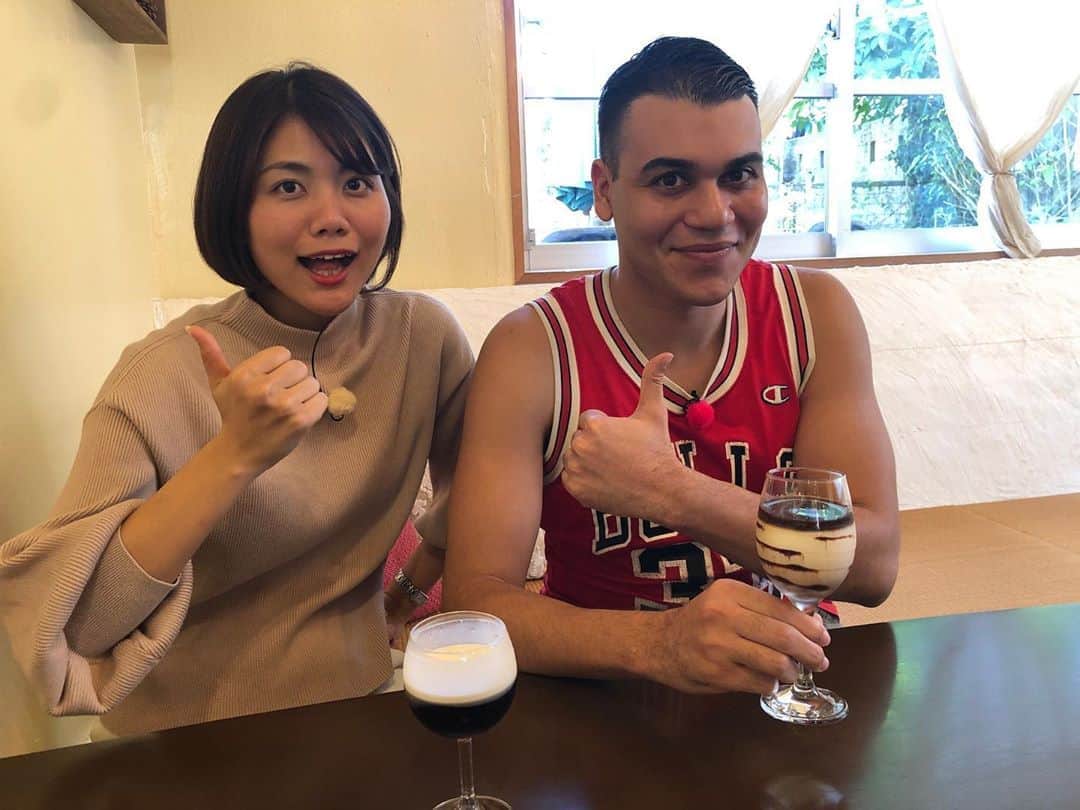 クリス（ありんくりん）のインスタグラム：「さぁ10時50分からは ハピイレ❗️ コーナーの街角クリスでーすで クリス出ます^ ^ QAB 5チャンネルね！ 写真は結構前の(^^) #ハピイレ」