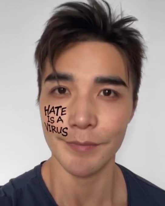 ルーディ・リンのインスタグラム：「Let’s #RAISEAMILLION tomorrow with @hateisavirus_ ’s virtual rally. I’ll be live streaming with @mikemurase , @chrispan , @iambarondavis , @apoloohno , @yoonj_kim , @amandangocnguyen and @atomicmari TOMORROW May 23rd 6PM PST via @hateisavirus_  #HATEISAVIRUS is a movement to combat xenophobia and racism.  To spread awareness of these issues both within our Asian community and beyond.  Educate and equip our community with tangible strategies to respond to the hate and racism.  Fundraise $1 Million for small Asian-owned businesses who are currently struggling to keep afloat.」