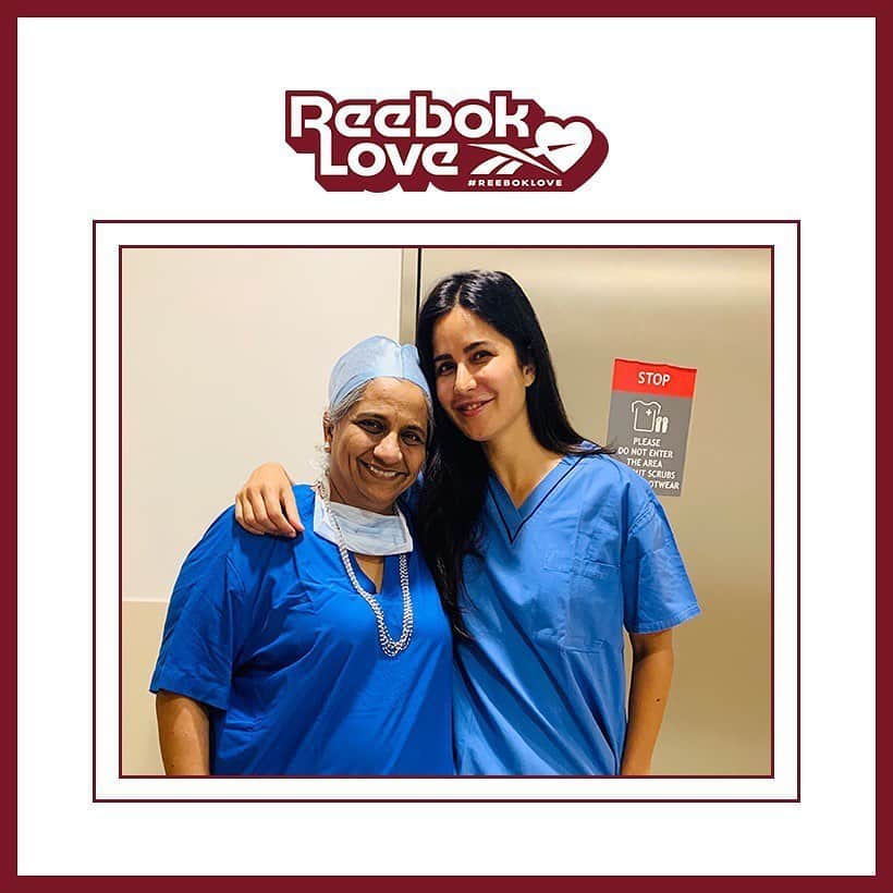 カトリーナ・カイフのインスタグラム：「Thanking the warriors of 2020 ♥️ dr neeta warty , her fellow doctors and every frontline worker for protecting us each day. There are no words to express our gratitude and admiration.  Dr neeta says -  I’m looking after NSCI CENTRE FOR COVID it’s grown Frm an isolation centre to a dedicated Covid hospital CCC2 to DCH we look after 600 beds of Covid positive pts who have mild to mod symptoms Also pts wth co morbidites like Diabetes hypertension kidney disease Also cancer pts in a collaboration wth Tata Hosp  I also have inmates frm arthur road jail for treatment  I’ve also started looking after pregnant patient s who have no facility as the Hosp s are really full And have transferred them only for delivery decreasing the load on bmc Hosp  Now we r starting a mobile op theatre where we could deliver pts in an emergency. So I’m using my Gynaec skills here Also our Icu will be functional this week I’m a laparoscopic surgeon Frm the private sector and Covid is out of my comfort zone.  I’m 60 And shd be sitting home But I’m a do er. Saving lives is the only doctrine I understand  so I’m out trying to save lives My first concern is the lives of my healthcare Workers n doctors on the field.  So we v made the facility contact less or wth min requirement Of staff Am so happy to be a doctor today because I can help save patient s n don’t feel helpless So it’s a choice I’ve made I haven’t met my  Family esp my 87 year s young mother for month n half But ive promised her I ll come home safe once the Covid is defeated . ❤️you can nominate your hero 🦸‍♀️ 🦸‍♂️ link in my story  @reebokindia #ReebokLove」