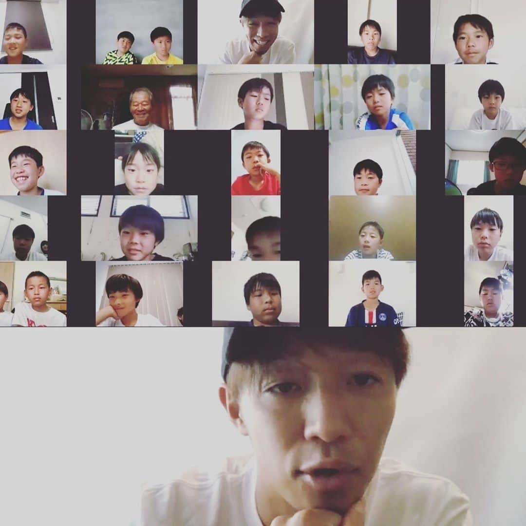 清武弘嗣のインスタグラム：「僕の原点、明治北SSC！ 明治北のみんなと話をしました。 みんなの為にも、まだまだ頑張らないといけないと自分も改めて気付けてよかった。 楽しい時間をありがとう！ . #明治北SSC #僕の原点」