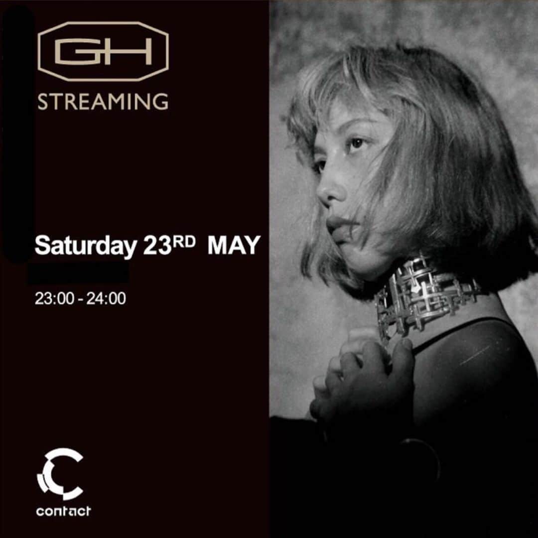 ダイアナチアキのインスタグラム：「19:00〜GH LIVE STREAMING  @contacttokyo」