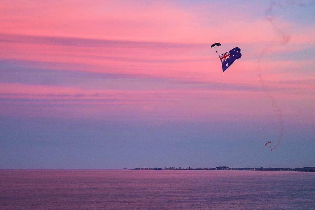 アンドリュー・ドッズのインスタグラム：「🌅❤️🇦🇺」