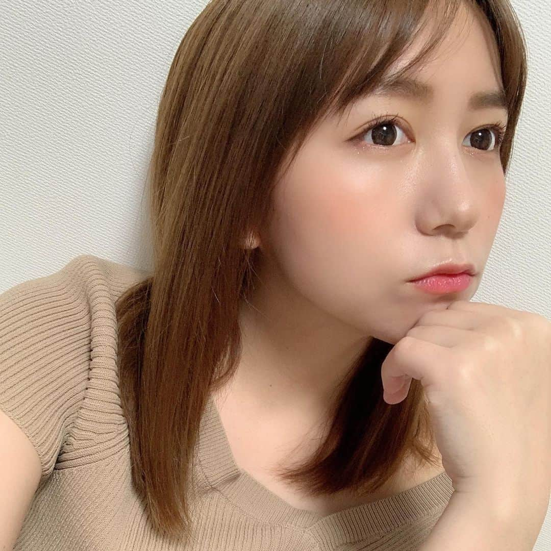 大場美奈さんのインスタグラム写真 - (大場美奈Instagram)「🍪 オン眉かな、伸ばすかな、どうしよっかな #毎日投稿 #おうち時間 #stayhome」5月23日 19時06分 - obamina__43