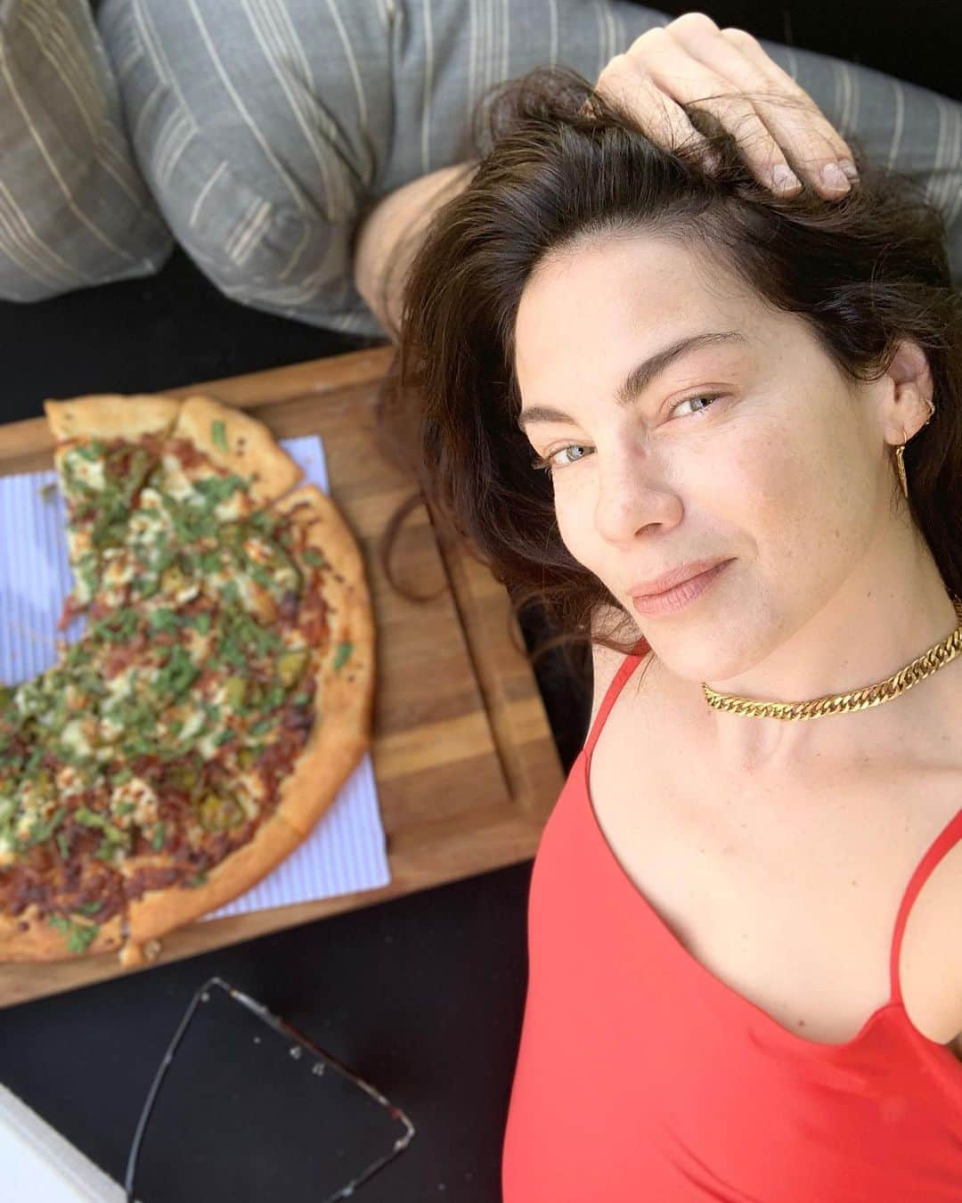 ミシェル・モナハンさんのインスタグラム写真 - (ミシェル・モナハンInstagram)「No pizza de résistance over here.❤️#happymemorialdayweekend」5月24日 5時57分 - michellemonaghan