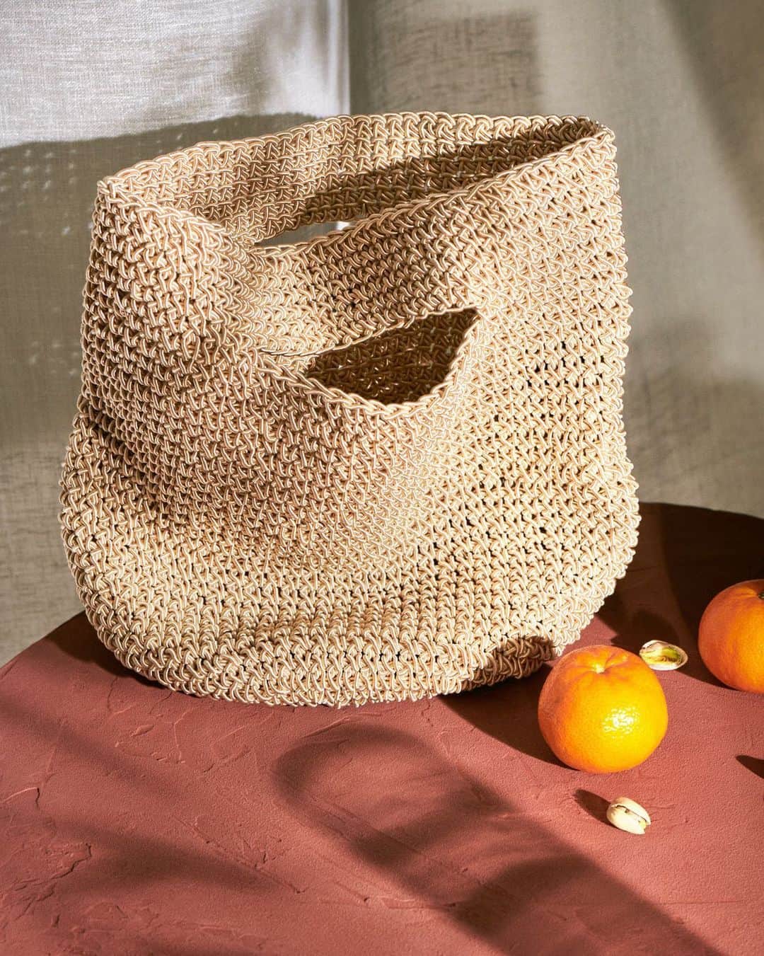 Club Monacoのインスタグラム：「Pick-me-up. A textural crochet upgrade that practically screams summer.」
