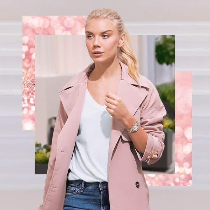 のインスタグラム：「Shine bright like a diamond with the PR 100 Sport Chic on your wrist! 💎 #Tissot #PR100SportChic #Sport #Chic」