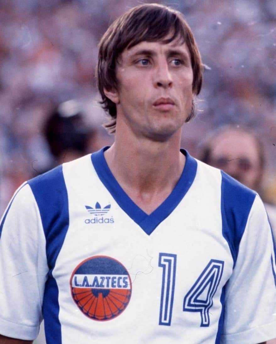 ヨハン・クライフのインスタグラム：「🔙 #OTD in 1979, Johan made his debut in the USA! 🇺🇸 ⠀ “I opted for America in order to make a completely new start. The United States gave me three beautiful instructive seasons where I discovered new ambitions and how to develop them. It was one of the best decisions I ever made.” (from Johan Cruyff's autobiography, My Turn). 📖 ⠀  #CruyffLegacy」