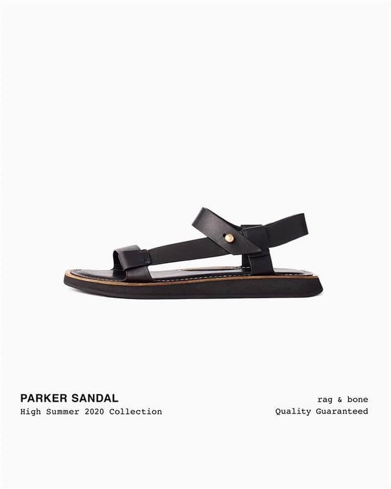 ラグ&ボーンのインスタグラム：「The Parker Sandal - High Summer 20 Collection - Online Now.」