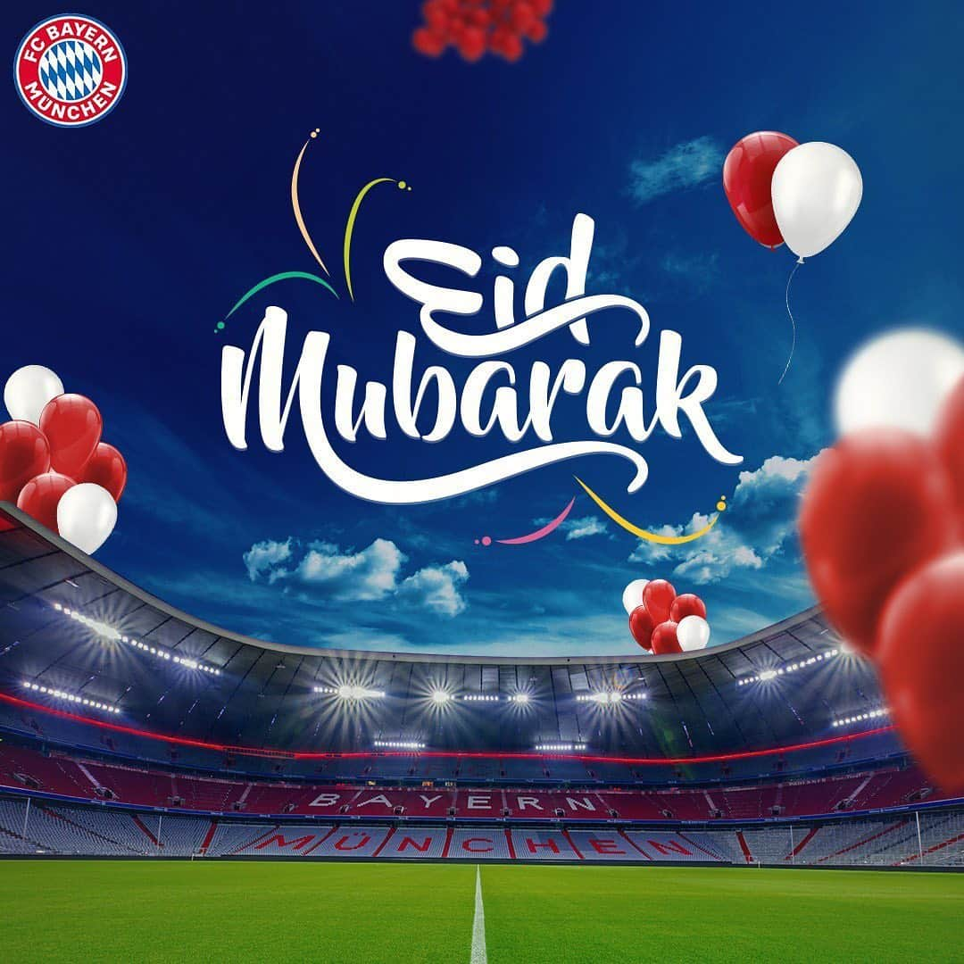 バイエルン・ミュンヘンさんのインスタグラム写真 - (バイエルン・ミュンヘンInstagram)「#EidMubarak to all fans celebrating! 🎈 #MiaSanMia」5月24日 4時56分 - fcbayern