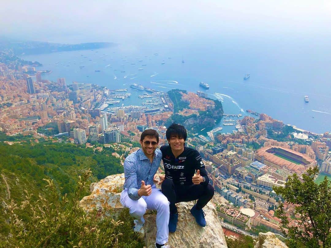 松下信治のインスタグラム：「Oh Monaco...Miss this Special track.  モナコ、1年前の今日。」