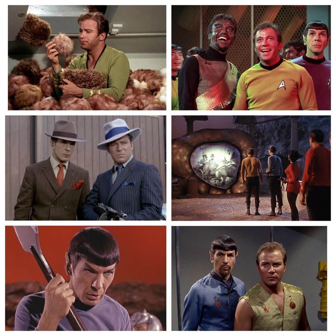 ロブ・ゾンビのインスタグラム：「The original Star Trek was always my favorite show. Here are my top 6 episodes. It was hard to narrow down. Arena would be number 7. ⭐️ What are your favorites? #startrek #favoriteepisodes #robzombie #captainkirk #mrspock」