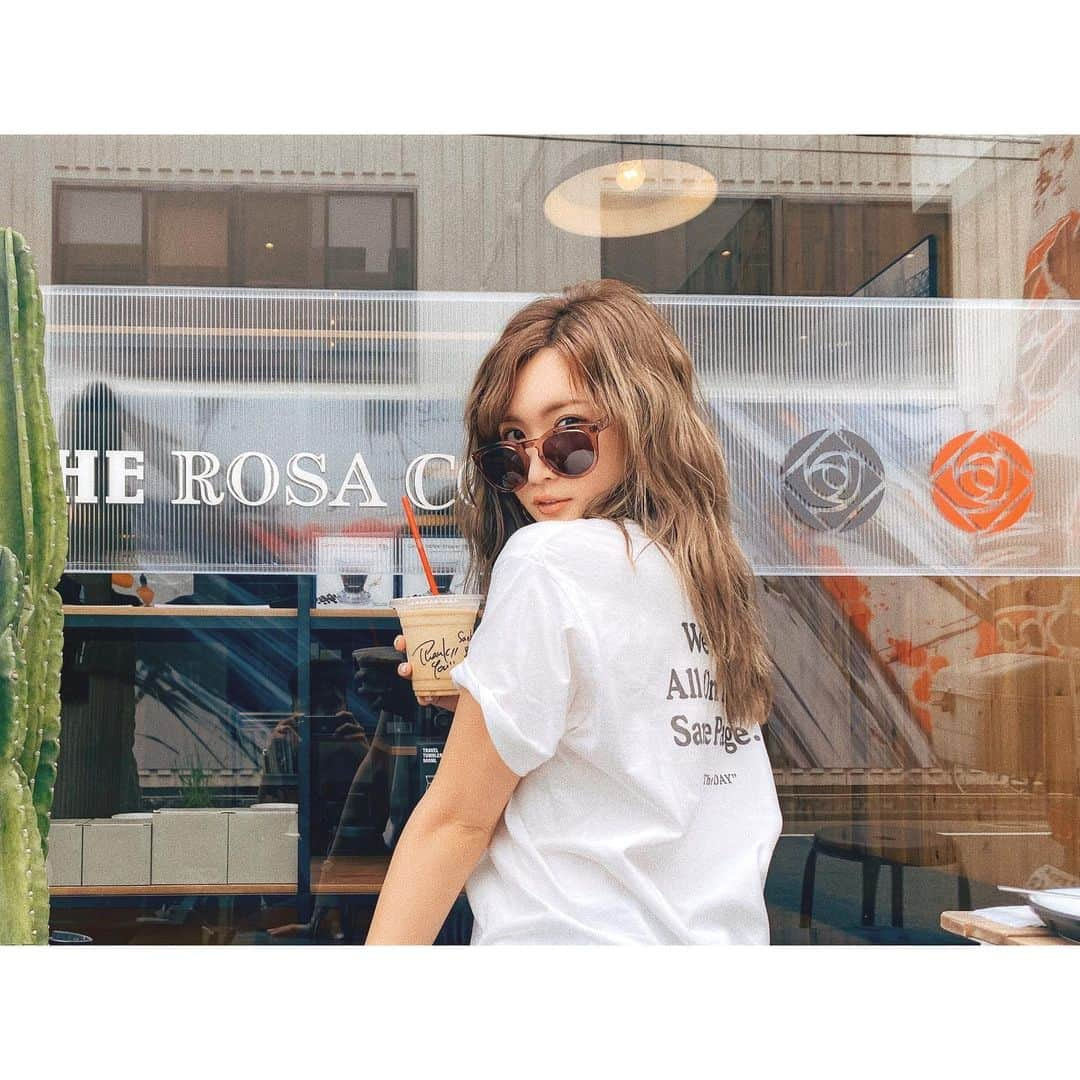 紗栄子さんのインスタグラム写真 - (紗栄子Instagram)「本日チャリティTシャツ販売最終日🌏🌿 Think The DAYチャリティTシャツ(White)M ¥5,500  #ThinkTheDAY」5月24日 7時45分 - saekoofficial