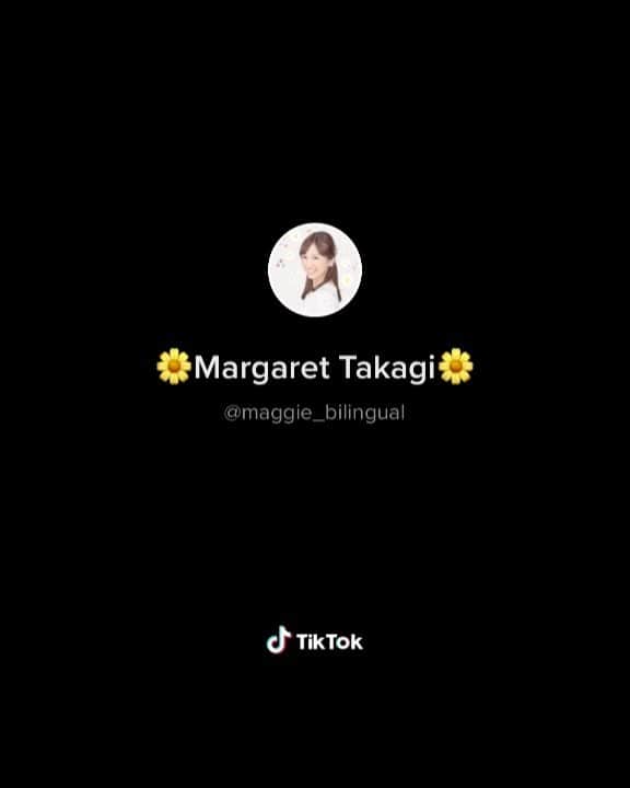 のインスタグラム：「☺︎♫﻿ ﻿ ★tiktok★﻿ ﻿ TikTok限定だったけど、﻿ たくさんの方から褒めて頂けて﻿ すごくすごく嬉しいので、﻿ こちらにもアップすることにしましたー☺︎‼︎﻿ ﻿ 寝起きガチすっぴん(with眉毛)からの﻿ ちょい悪女子へ変化する #ディスコカラー 動画です。 冷静で客観的な解説。笑 ﻿ ﻿ ぜひtiktokをダウンロードして、﻿ maggie_bilingualをフォローしてくださいね🦁✨﻿ ﻿ #TikTok #高木マーガレット #限定 ﻿ #すっぴん #加工なし #正直に #眉毛﻿ #pleasefollowme」