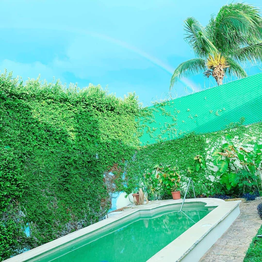 高木勇人さんのインスタグラム写真 - (高木勇人Instagram)「今日も平和な日でありますように🙏  虹久しぶりに見た気がする！！ なんか幸せ。 虹ありがとう🌈  #メキシコの空 #虹 #レインボー #rainbow #Arco iris #いつ見ても #きれい #高木勇人 #メキシコで #虹を見て #幸せな気持ちに #なった」5月24日 8時50分 - hayatotakagi4749