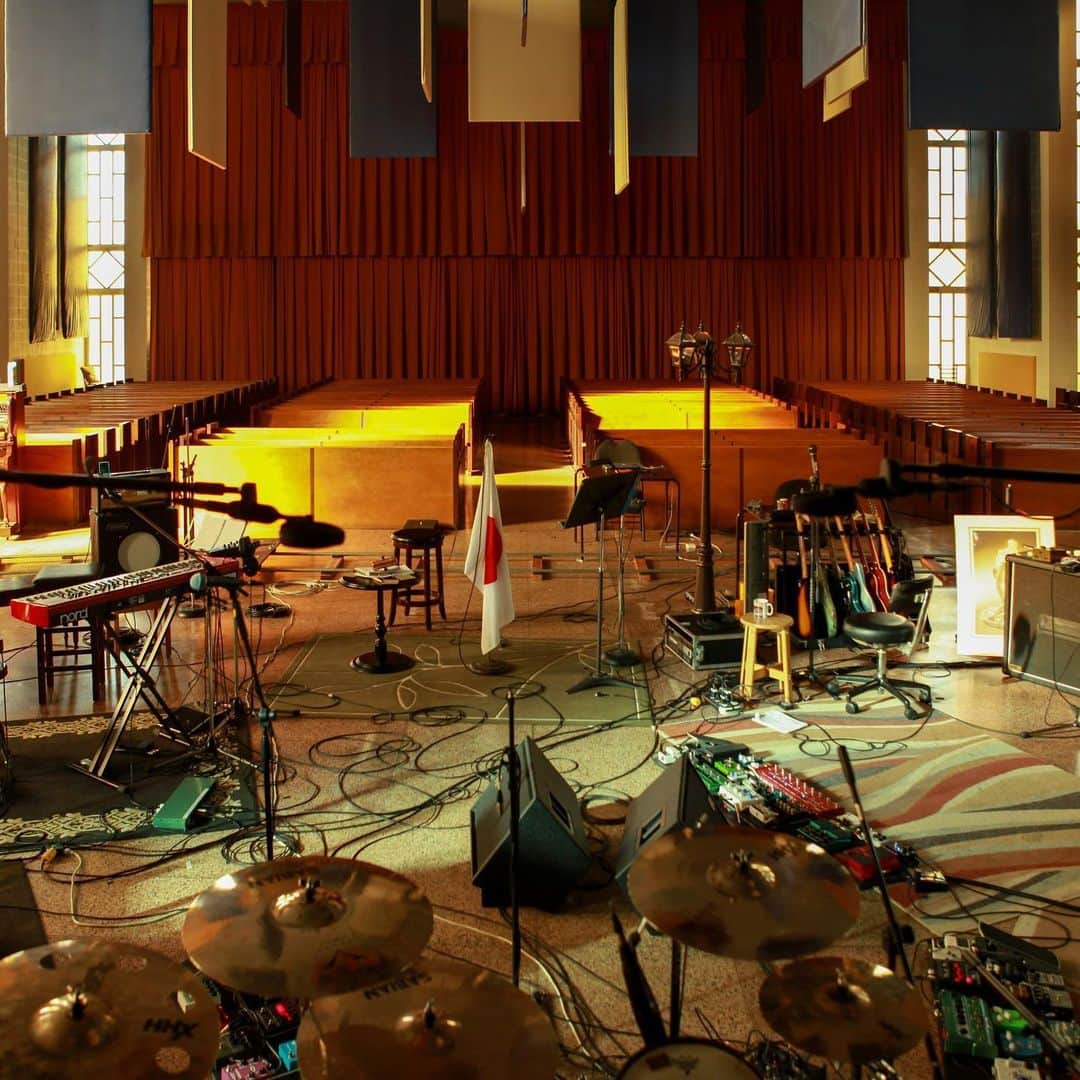 Your Favorite Enemiesのインスタグラム：「And what our studio looks like now…  #yourfavoriteenemies #yfeearlydays #yfe #earlydays #newalbum #throwbackwithafreshoutlook #recordingstudio #studio」