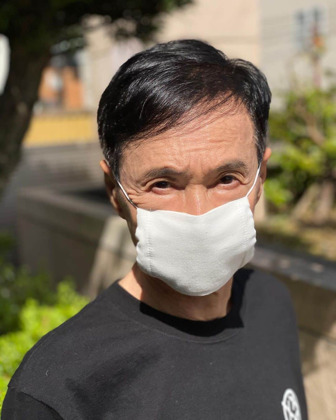森進一のインスタグラム：「アベノマスクが来た❗️」