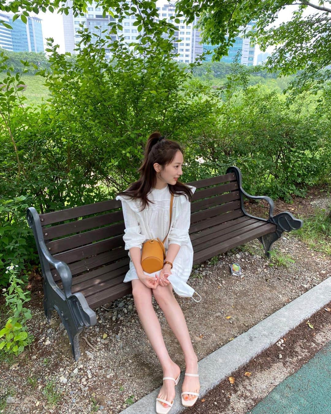 ピョ・イェジンさんのインスタグラム写真 - (ピョ・イェジンInstagram)「주우말🌱🌳🍃🍀🌿 #협찬」5月24日 17時44分 - yjiinp