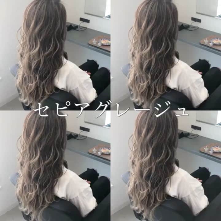 ハナフサユウスケのインスタグラム：「立体カラーは 光の当たり方で 見え方も変わるし 360°どこから見ても 可愛いよー ＊ ＊ #hairarrange#アレンジ#ヘアアレンジ#ヘアセット#美容室#美容師#姫路#岡山#赤穂#赤穂市#簡単アレンジ#ヘアアレンジ動画#セルフアレンジ#インナーカラー#バレイヤージュ#サロンモデル#サロモ#撮影#ハイライト#グラデーション#外国人風カラー#グレージュ#シルバーアッシュ#グレーアッシュ#ブリーチ#ムラシャン#ハイトーン#美容学生」