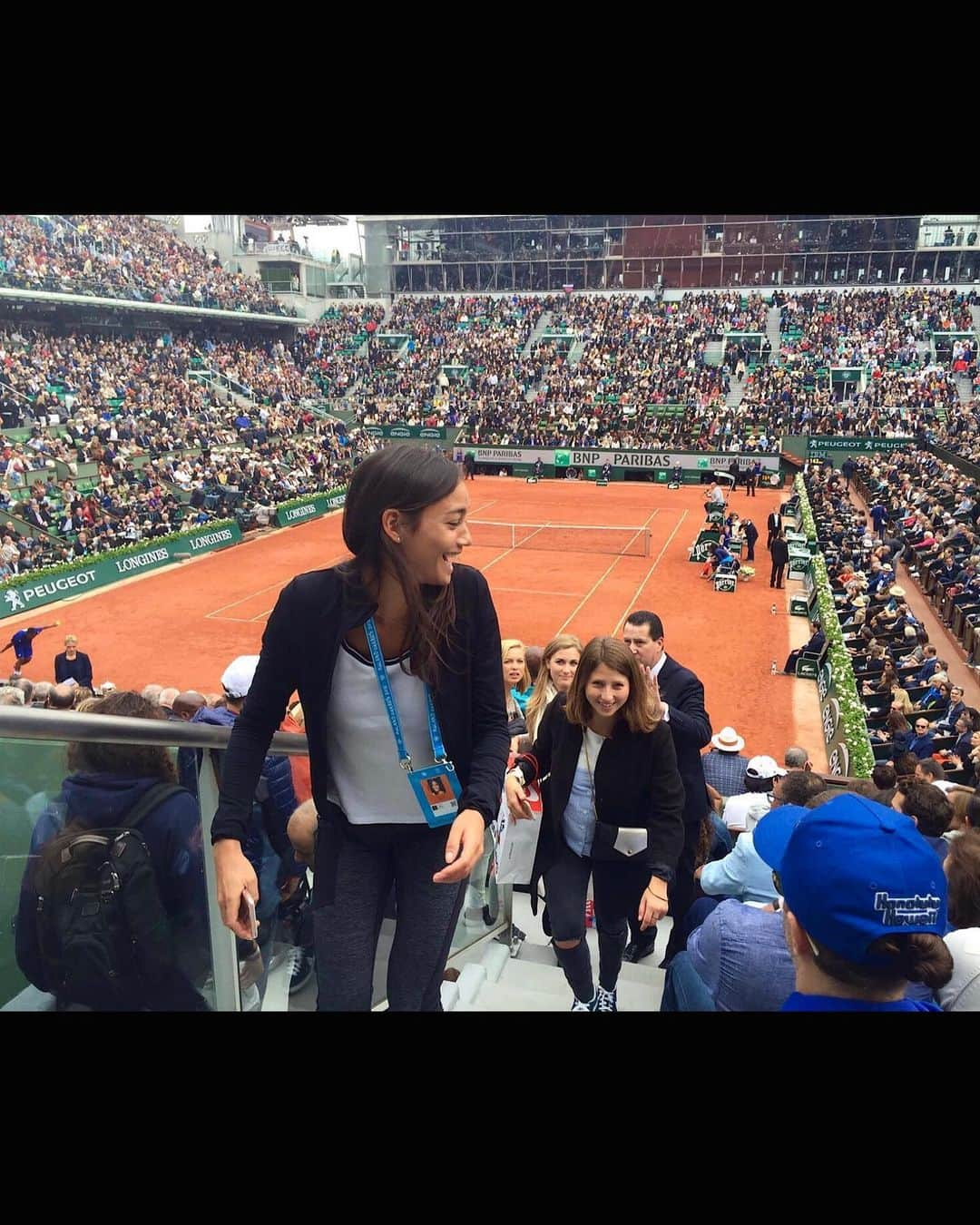 アリゼ・リムさんのインスタグラム写真 - (アリゼ・リムInstagram)「Jour de post nostalgique Roland Garros 🧡」5月24日 20時03分 - alizelim