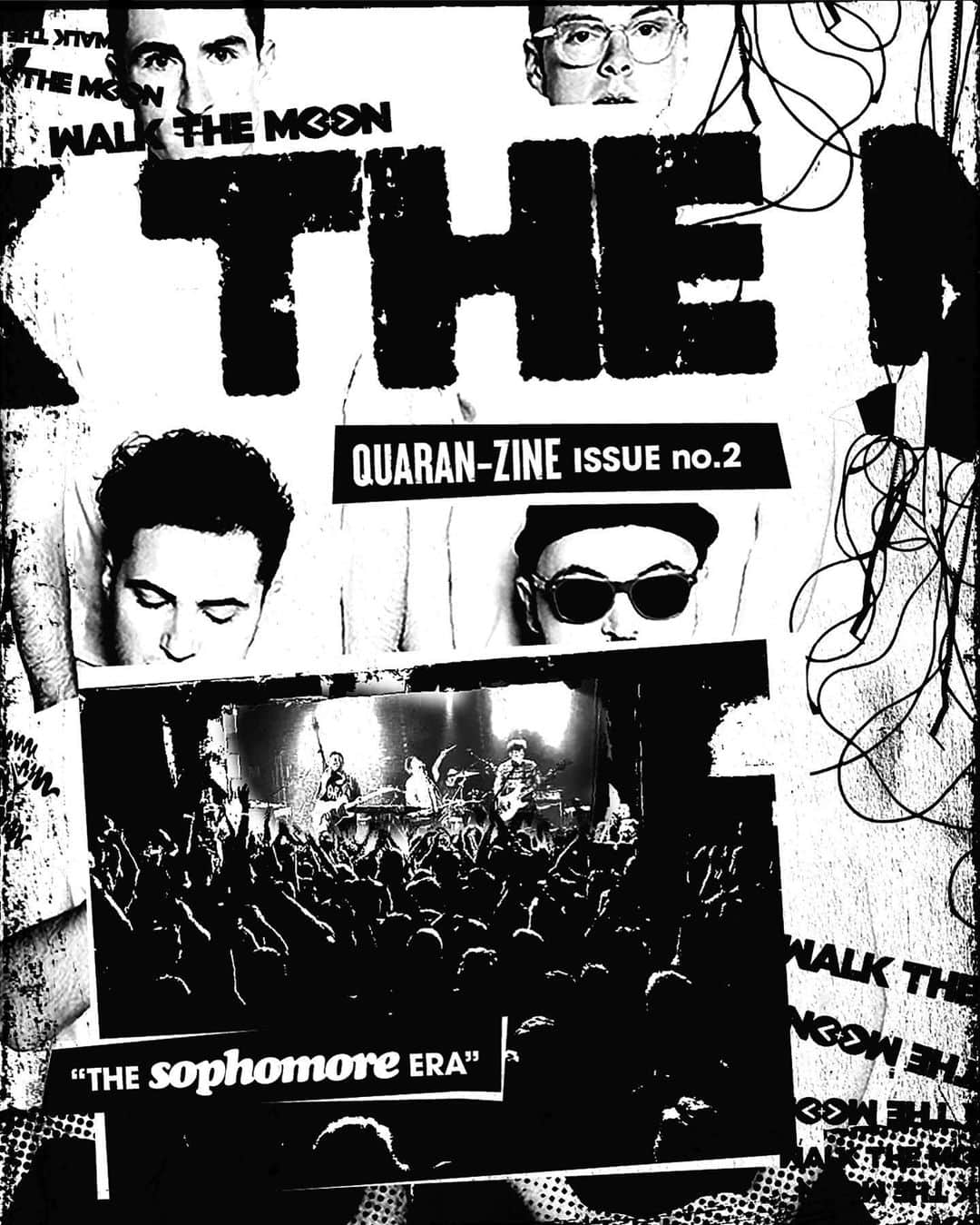 ウォーク・ザ・ムーンのインスタグラム：「WTM QUARAN-ZINE ISSUE 2 is now available! a whole new collection of personal notes, recipes, sheet music, creative opportunities, and more, this time all based around our record TALKING IS HARD. it’s available at store.walkthemoon.com on a pay what you want basis, or bundled with our new t-shirts and masks. all the proceeds from these items will go to the @unfoundation, who are doing great work to take on COVID-19, supporting both patients and frontline workers. download, print, fold, personalize, and then share your masterpieces with us at #walkthemoonzine. can’t wait to see what you come up with. much love <3 WTM」