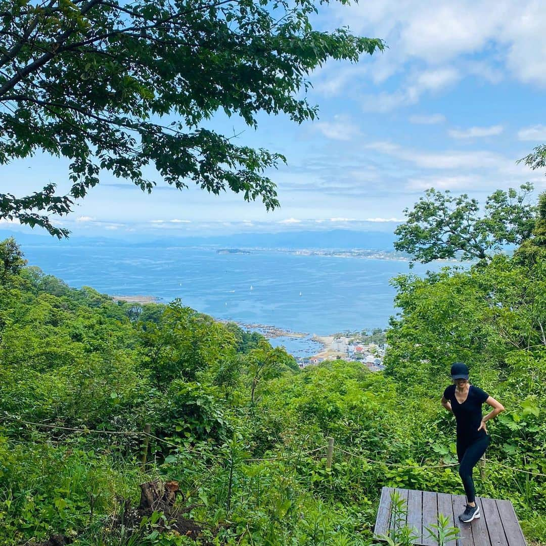 Hiroe Hiranoさんのインスタグラム写真 - (Hiroe HiranoInstagram)「【自然と調和する時間。山登り🌿】 朝からトレーニングして💪 アジャストメントをして身体を整えた後に。﻿ ﻿ 今日は、たっぷり汗をかきました💦﻿ そして、久々に山登りへ❣️⛰🌳🌳🌳﻿ #葉山リトリート ﻿ . 先週、雨もあり仕事モードが﻿ マックスだったので、少し身体ケアを﻿ サボってたのが見事に現れる、、、😭﻿ 日々のケアが大切だね💦😅﻿ ﻿ アーシング✨🌏﻿ 都内からすぐ場所に、﻿ こんな自然がたくさんあるよ。﻿ ﻿ 若葉や太陽、海、鳥の鳴き声。﻿ 富士山も見えました🙏﻿ ﻿ 地図のように簡単コースもあるし、﻿ ぜひ自然と調和する時間をお楽しみください🌳﻿ ﻿ 葉山の #真名瀬 エリアのコースです✌️﻿ ﻿ そして。﻿ 明日から、緊急事態宣言がクリアになるそうで。﻿ 東京に行ったのがずいぶん前に感じるなぁ。﻿ ﻿ ここ数ヶ月で、、、色々と向き合いながら。﻿ 私の中でもクリアになったことも🌟﻿ ﻿ スタンダードの変化もあるよね。﻿ ﻿ 変わらないのは、これからも。﻿ 自分と大切な人を大切にしながら、﻿ また日々を豊かに過ごして参りましょう☺️✌️﻿ ﻿ 💓LOVE&PEACE💓 . 　#パレオライフアカデミー　#葉山　#hayama @paleo_life_academy」5月24日 21時28分 - hiroe_hirano